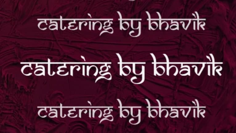 CATERING BY BHAVIK